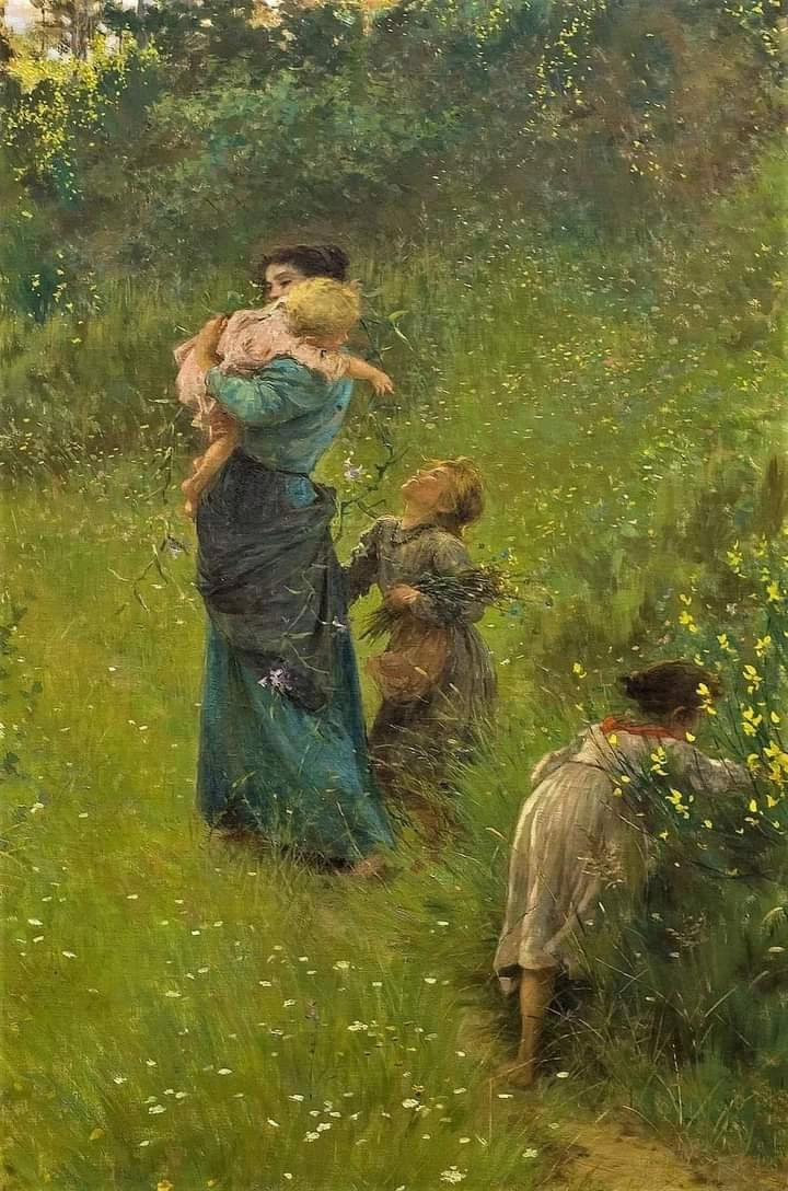 Fiori di campo, 1896 - Galleria d'Arte Moderna, Palazzo Pitti, Firenze